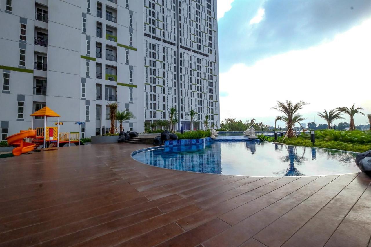 Elegant Studio Room Akasa Pure Living Bsd Apartment By Travelio Serpong Ngoại thất bức ảnh