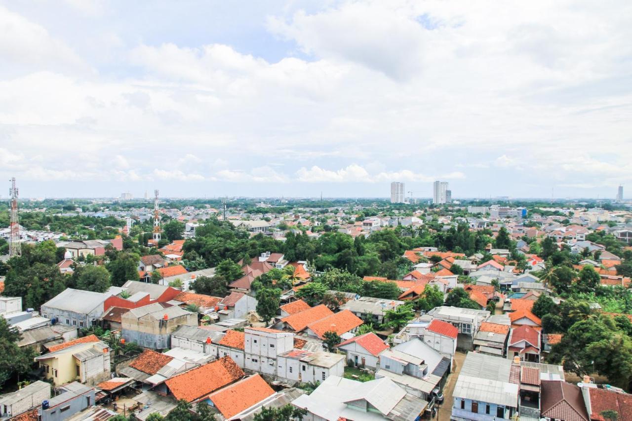 Elegant Studio Room Akasa Pure Living Bsd Apartment By Travelio Serpong Ngoại thất bức ảnh