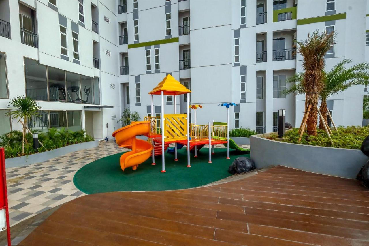 Elegant Studio Room Akasa Pure Living Bsd Apartment By Travelio Serpong Ngoại thất bức ảnh
